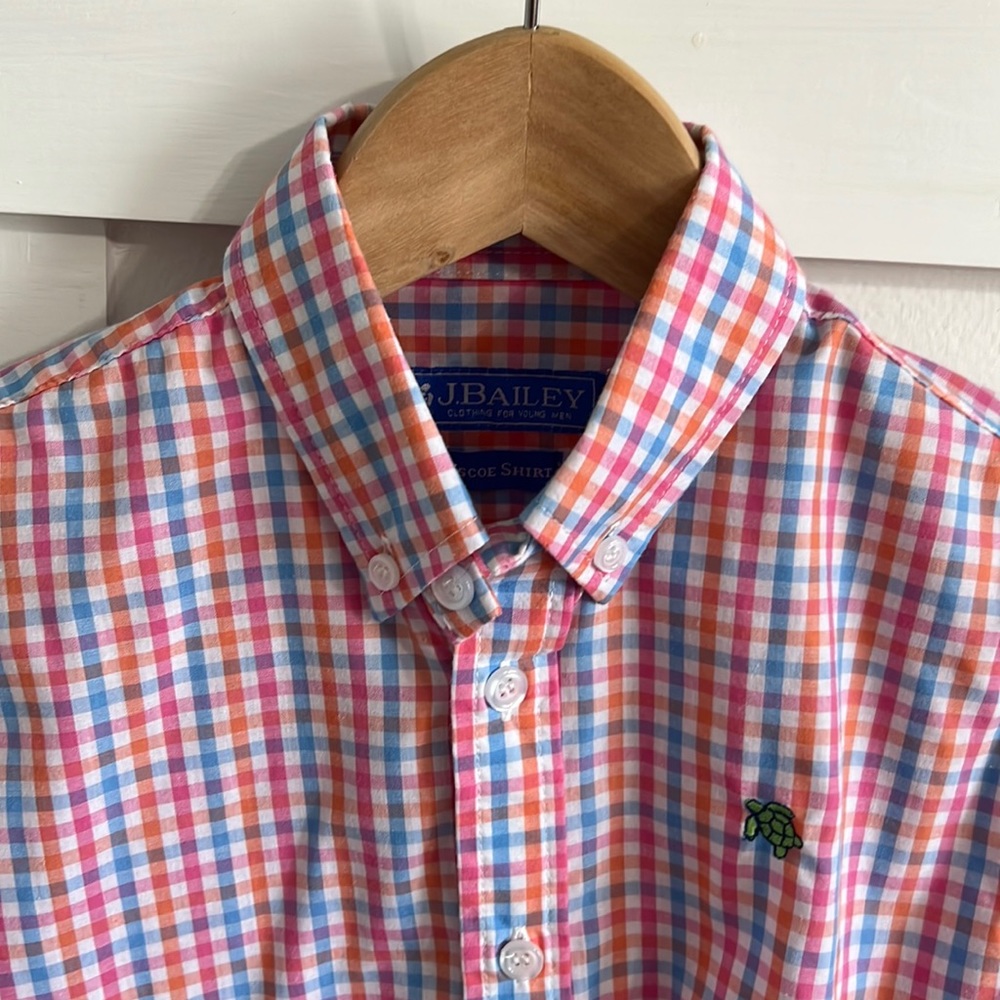 J. Bailey boy’s button down